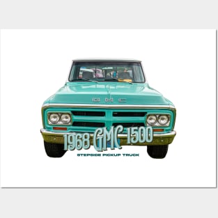 1968 GMC 1500 Stepside Pickup Truck Posters and Art